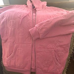 Forever 21 smiley hoodie! Like new size small!